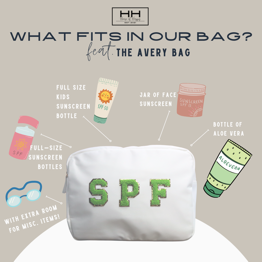 Avery Travel Bag | SPF