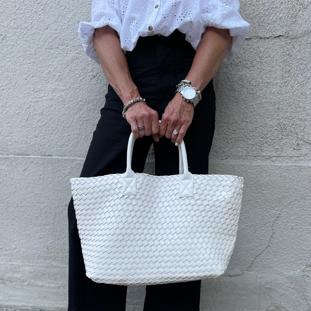 The Andi Tote | White