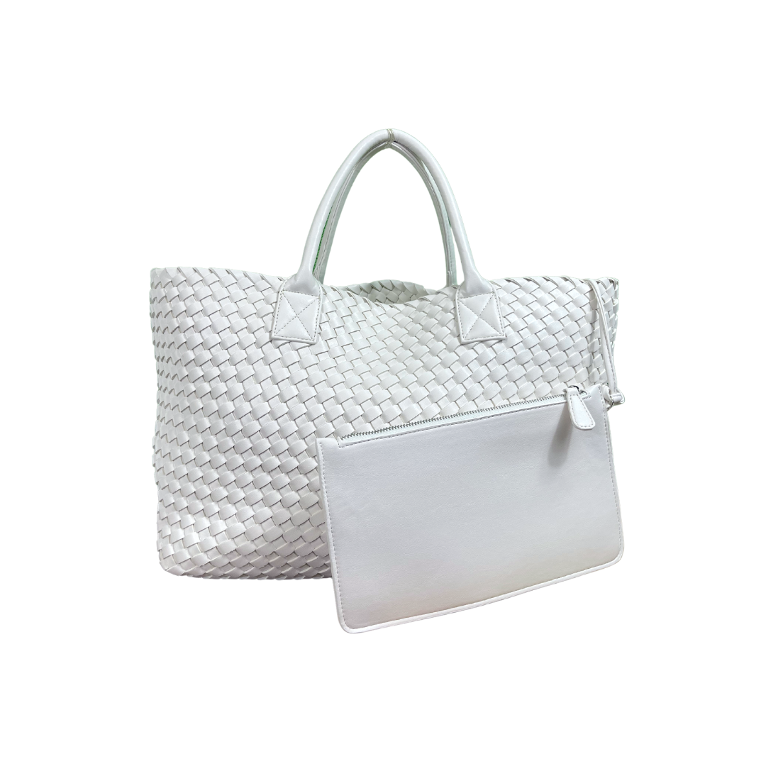 The Andi Tote | White